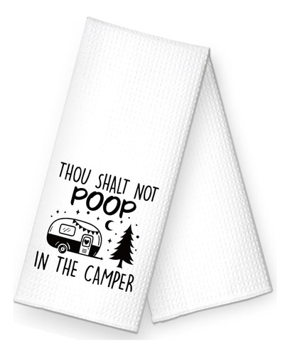 In The Camper - Divertidas Toallas De Cocina Para Campamento