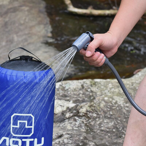 Ducha De Baño A Presión Para Exteriores De 11 Litros Con Duc