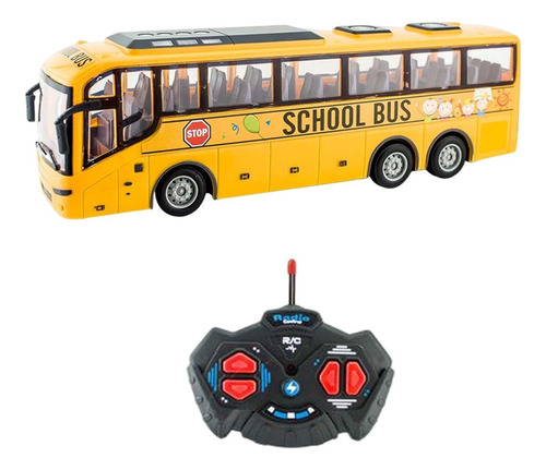 . 1/30 Rc School Bus Radio Control Machine Juguetes Para