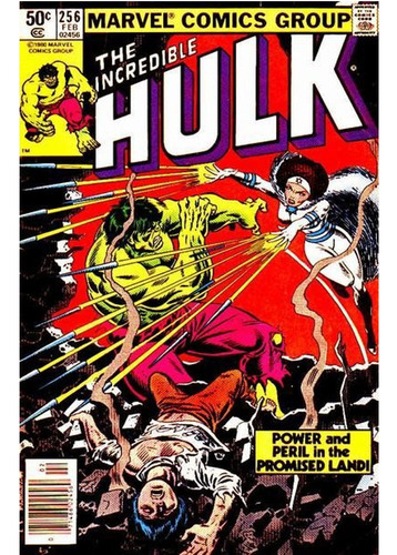 The Incredible Hulk #256 Bill Mantlo Sal Buscema Stock