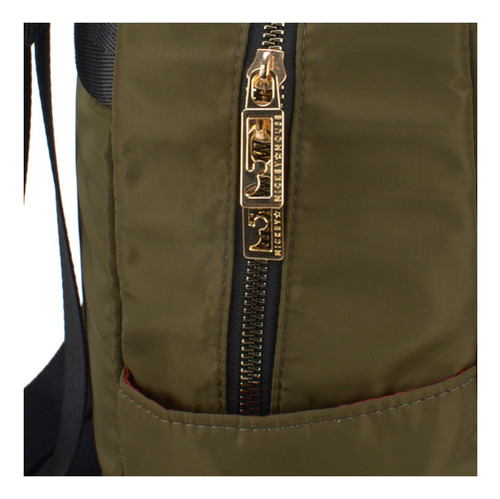 Mochila escolar con espalda de Mickey Mouse, color verde, diseño de tela verde, Lisa Mickey Mouse Disney