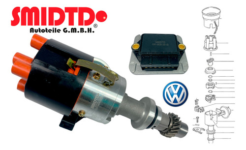 Distribuidor Enc Elect Modulo 7 Puntas Golf Jetta A2 Combi