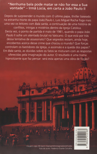 Bala Santa, De Rocha, Luiz Miguel. Editora Agir Em Português