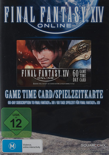 Tarjeta Juego 60 Etapa Linea Final Fantasy Xiv.