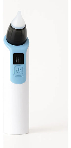 Sugador Aspirador Nasal Elétrico Infantil Recarregável Azul
