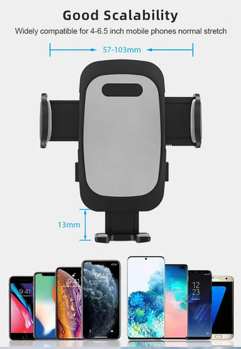 Soporte Celular Auto Camioneta Vidrio Ventosa Sopapa Tablero