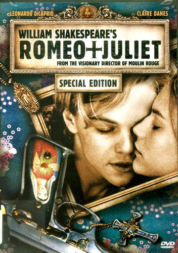 Romeo + Julieta De William Shakespeare - Película Dvd