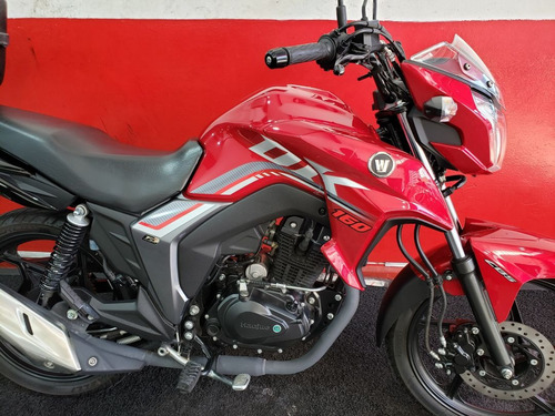Haojue Dk 160 Cbs 2024 Vermelha Vermelho