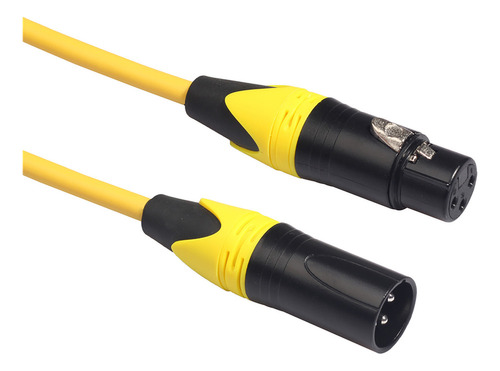 Cable De 5 Colores Xlr Macho A Hembra, Cable De Audio Blinda