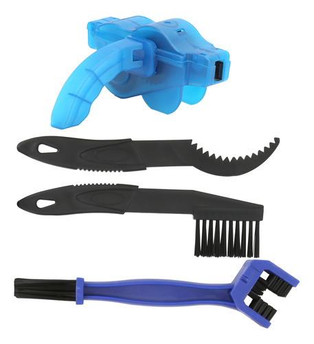 Kit De Limpieza De Cadenas De Bicicletas, 4 Piezas, Cepillo