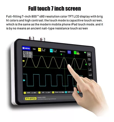 OSCILOSCOPIO AUTOMOTRIZ PORTATIL 100MHZ