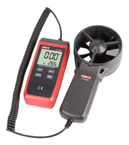 Uni-t Anemometro Termometro Digital Compacto Ut363s