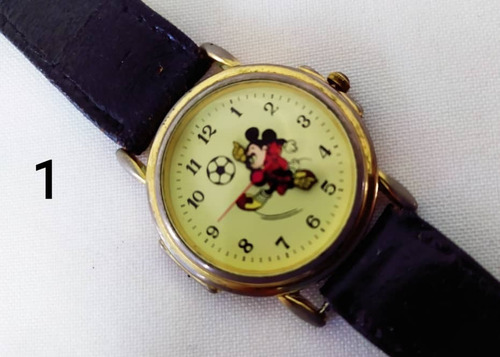 Reloj Disney Mickey Mouse De Colección Perfecto Estado 