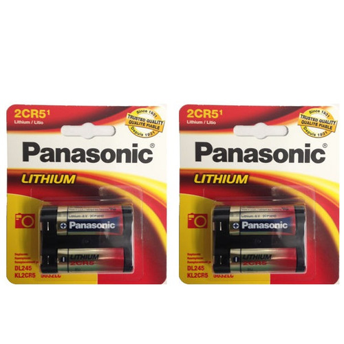 Pack De 2 Baterías 2cr5 Para Cámara Panasonic