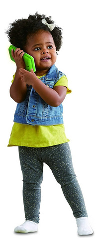 Juguete Teléfono Celular Infantil Interactivo Leap Frog Color Verde
