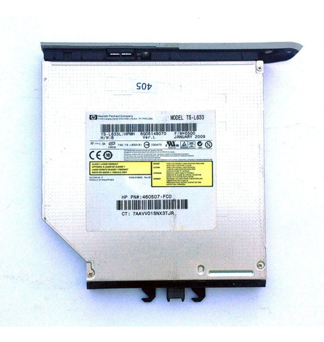 Pavilion Dv4 Unidad Optica Dvd-rw Serie 1000 Bronce Genuino