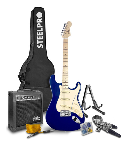 Paquete Guitarra Electrica Jethro Series By Steelpro 026