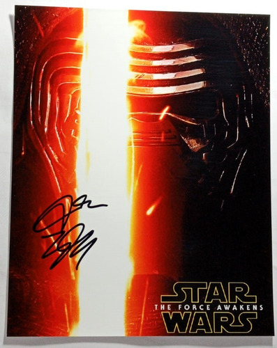 Adam Driver- Kylo Ren- Fotografia Firmada Con C O A (Usado)