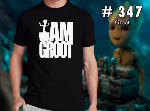 Remera De Comics I Am Groot Guardianes De La Galaxia #347