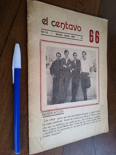 El Centavo - Número 66 - Volumen Vi - Agosto 1965