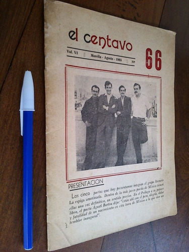 Imagen 1 de 2 de El Centavo - Número 66 - Volumen Vi - Agosto 1965