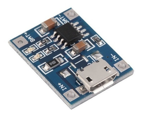 Modulo Arduino Carga Tp4056 Micro Usb 5v 1a Bateria Litio 