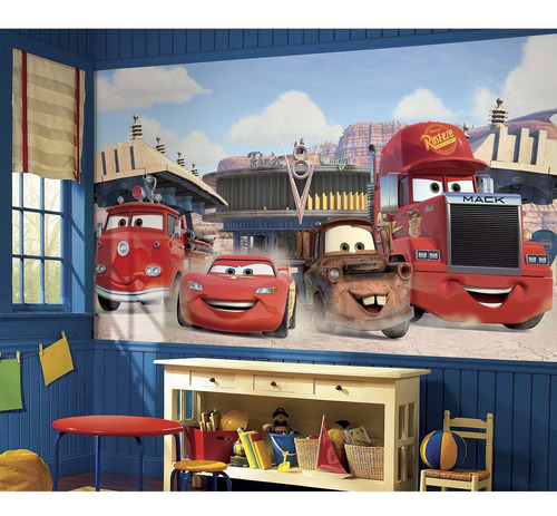 Vinilo Decorativo Pared [0jop2rwq] Cars Disney