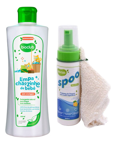 Detergente Limpa Chãozinho Orgânico E Multiuso Spoo Natural 