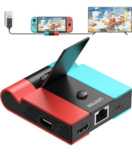 Unitek Station, Mini Portable Switch Dock Nintendo For Tv