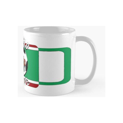 Taza One Love Soccer Futbol Futbol Italia Calidad Premium