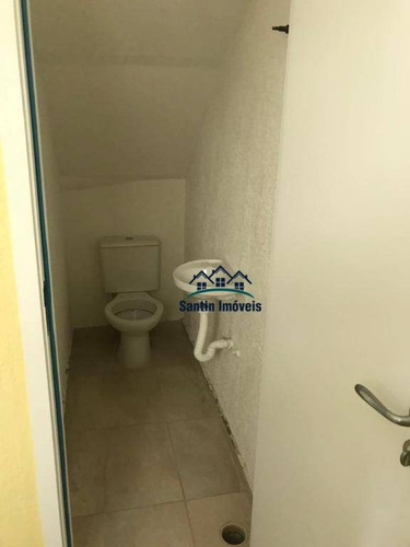 Imagem 6 de 22 de Sobrado Com 2 Dormitórios,(01 Suíte )quintal Amplo C Churrasqueira 02 Vagas À Venda, 90 M² Por R$ 330.000 - Vila Príncipe De Gales - Santo André/sp - So0327