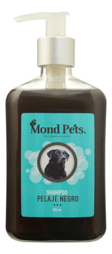 Mond Pets® Shampoo Pelaje Negro Para Perros 250ml