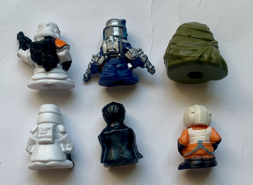 Star Wars Fighter Pods Micro Figuras - Usadas - Hasbro L.2 (Usado)