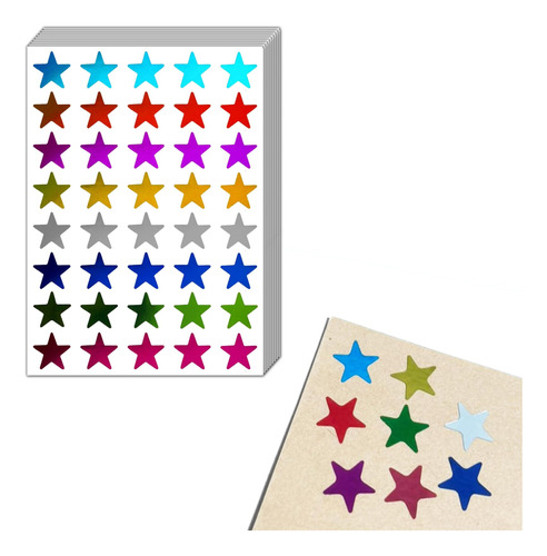 Paquete 2000, Pegatinas De Estrellas De Aluminio Para Recomp