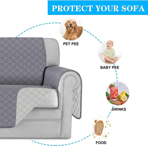 Protector Cubre Sala Impermeable Funda De Sofá Right 1pcs