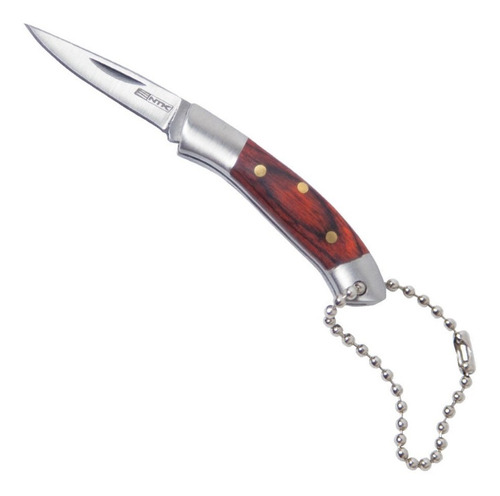 Mini Canivete Chaveiro Para Pesca Lâmina De Aço Inox 3un Ntk