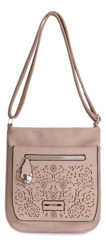 Cartera Flower Rosado Palo Carven