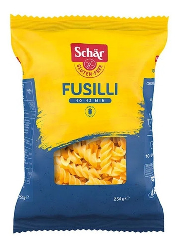 Fideos Fusilli Dr. Schar 250gr. Sin Tacc