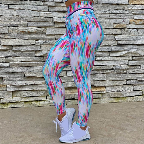 Imagem 5 de 6 de Calça Legging Moving Empina Bumbum Look Fitness Feminina 942