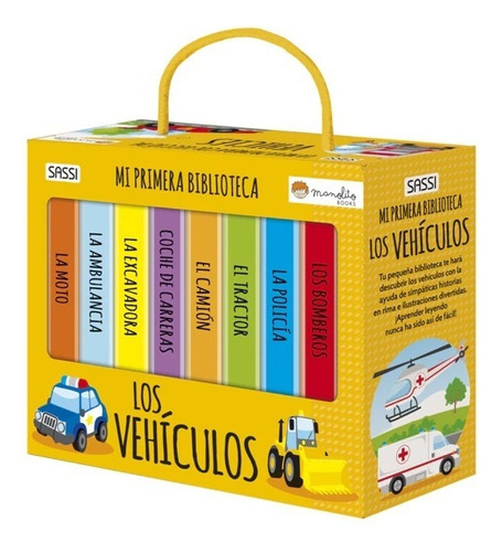Los Vehiculos - Mi Primera Biblioteca - Manolito - Libro