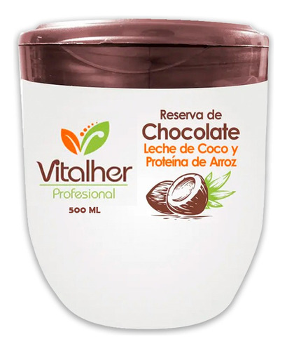 Reserva Chocolate Vitalher 500ml - mL a $60