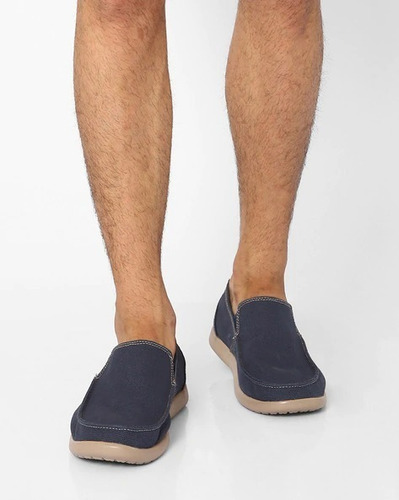 Imagen 6 de 8 de Mocasines Crocs Santa Cruz Clean Cut Originales Hombre
