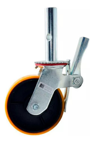 Rodizio Freio P/ Andaime 6 Poliuretano Colson Glef62pfe Nf