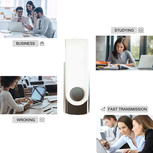 5 Unidades De Pen Drives Usb 2.0 De 1 Gb, Colores Degradados