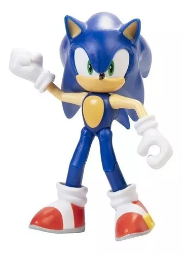 Figura Articulada Sonic The Hedgehog C/ Acessorio Fun