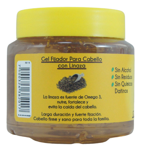 Gel Para Peinar Árbol Verde Linaza 250g