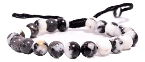 Beads Hub Jaspe De Cebra Natural Cuentas Redondas Lisas Puls