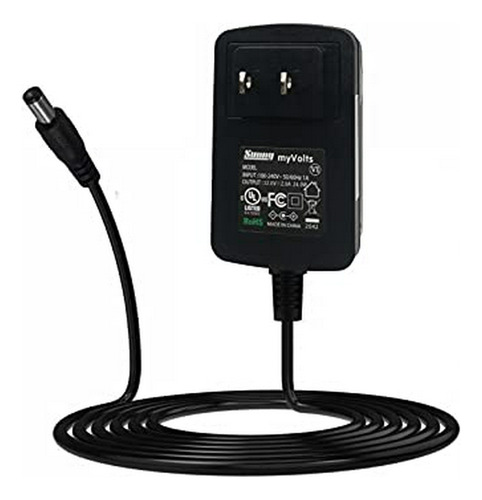 Adaptador De La Fuente De Alimentación De 12v Myvolts Compat