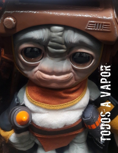 Figura Star Wars Babu Frik Plush, Peluche Disney Mattel