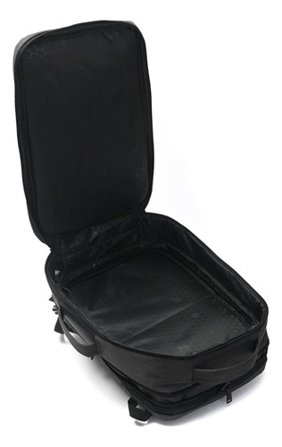 Mochila Wanderlust Travel Go Wdlt 18 Pulgadas Porta Notebook Negro Liso